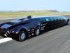 A Dutch astronaut has unveiled a new multi-million pound 'uber bus' which could revolutionise the way commuters use public transport. See SWNS story SWBUS: The 'Superbus' is an electric vehicle which boasts six wheels, 16 gullwing doors and transport for 23 passengers. Its electric motor makes it eco-friendly but thanks to some clever engineering it's also 'sports car' quick and should have a top speed of 155mph. The futuristic vehicle is the brainchild of Holland's first ever astronaut, Wubbo Ockels, (both corr) who has been working alongside boffins from Delft University of Technology in Holland.