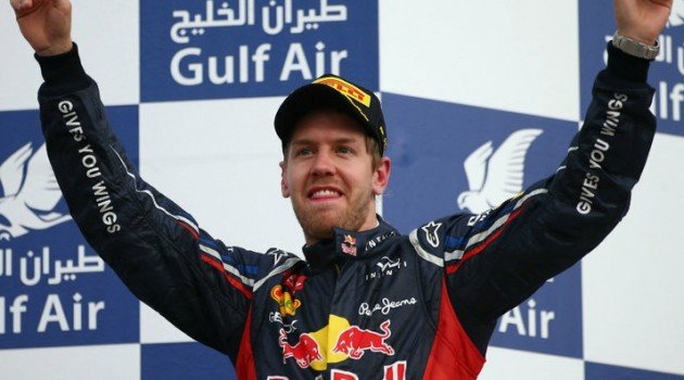 Sebastian Vettel wins Bahrain Grand Prix