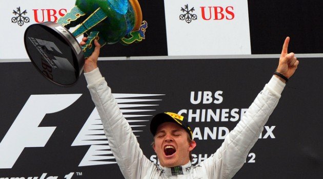 Nico Rosberg claims victory at chinese Grand Prix