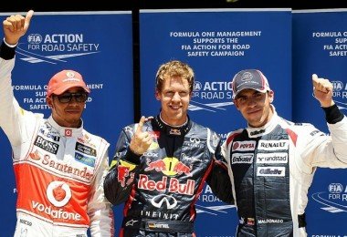 European GP Qualifying – Vettel on pole again